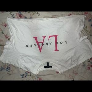 Los angeles crop top
